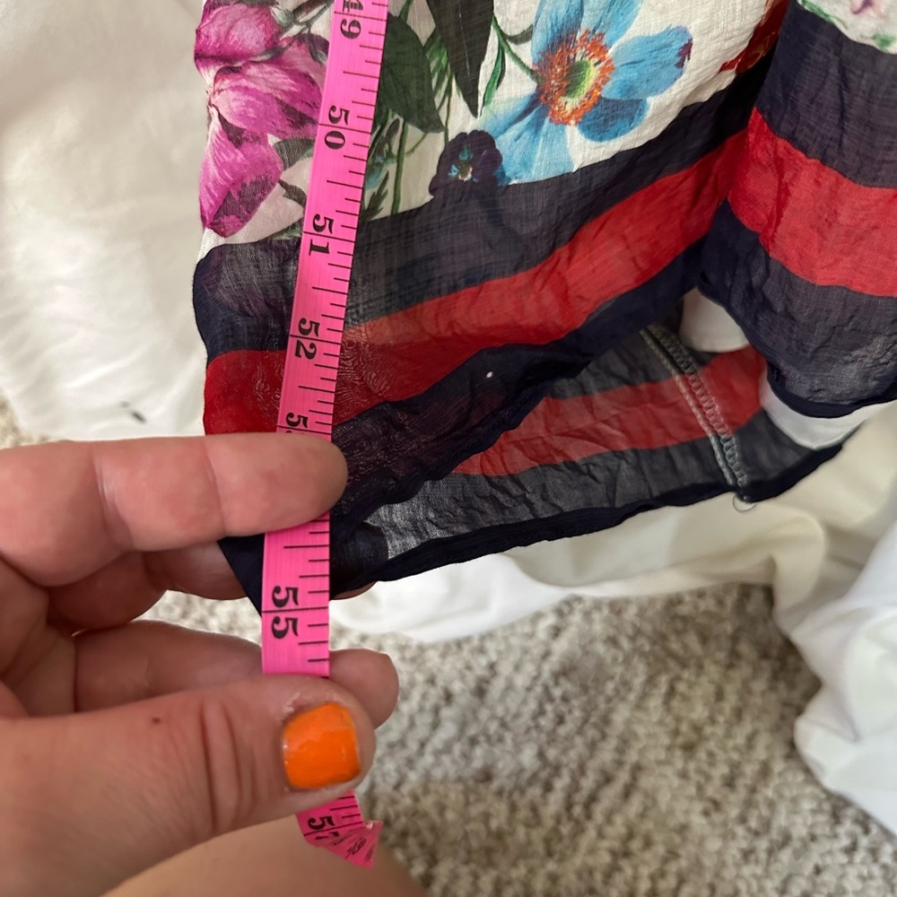 Vince Camuto Multicolor Floral Italian Dress size XL - Picture 6 of 9